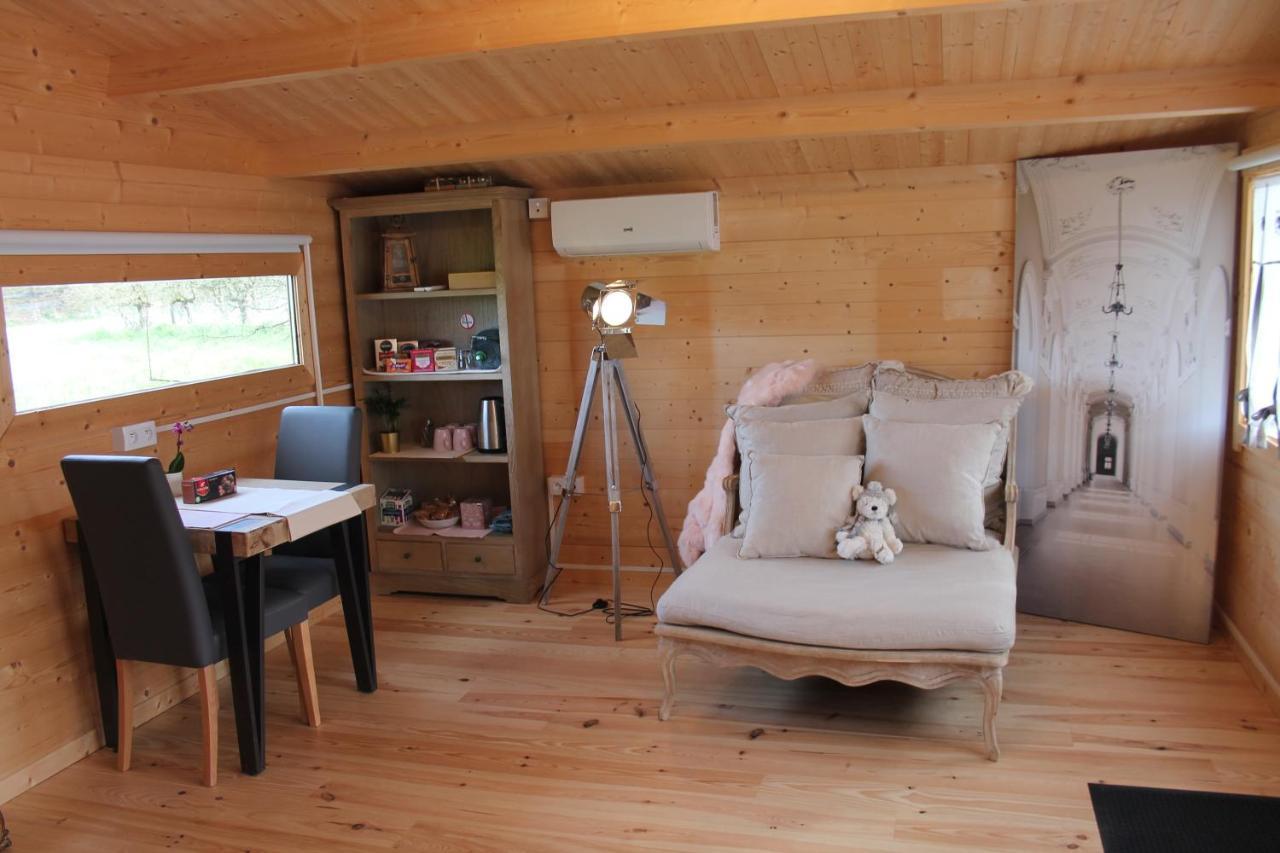 Chambre Studio Photo Chalet Sdb Partagee A Proximite Chavagne Esterno foto